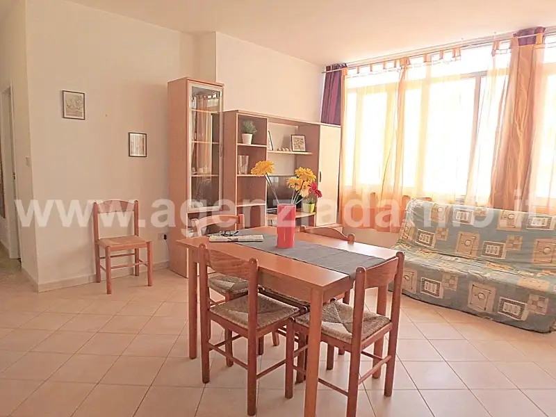Soggiorno_affitto appartamento in condominio fronte mare Lido Pomposa 
