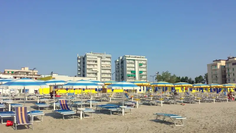 La spiaggia vicina a casa