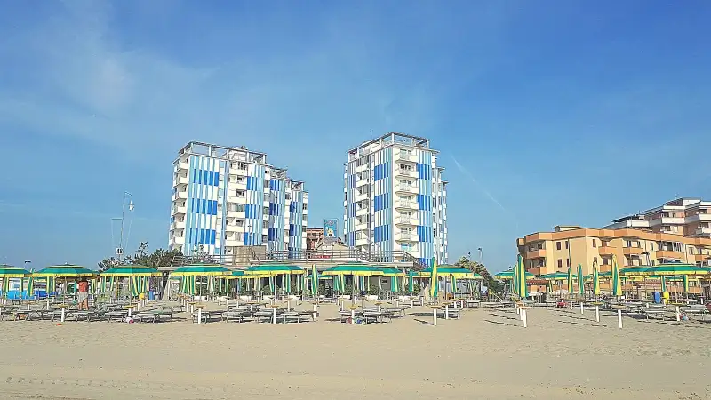 La spiaggia vicina a casa